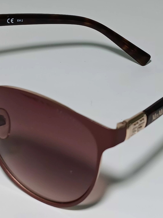 Max Mara Diamov Cat Eye Sunglasses Tortoiseshell Brown Gradient Gold 59/15/135 main image 9